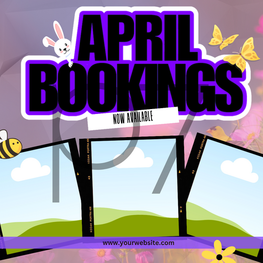 April Booking - Premade Flyer
